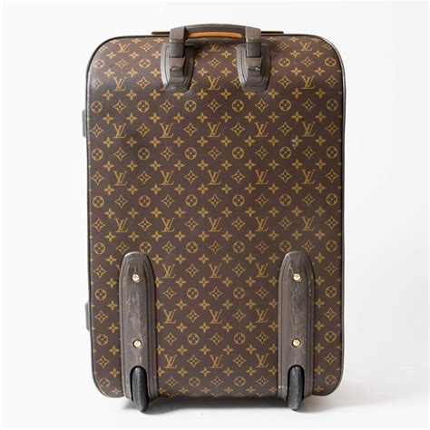 louis vuitton leather suitcase|lv trolley.